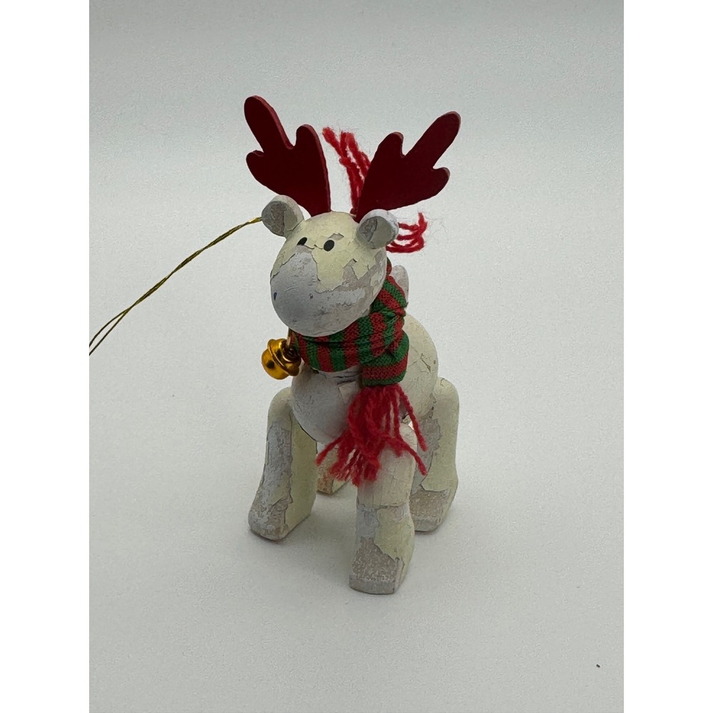 Vintage Christmas Ornament 1987 Avon
Belvedere - The Christmas Wooden Reindeer
